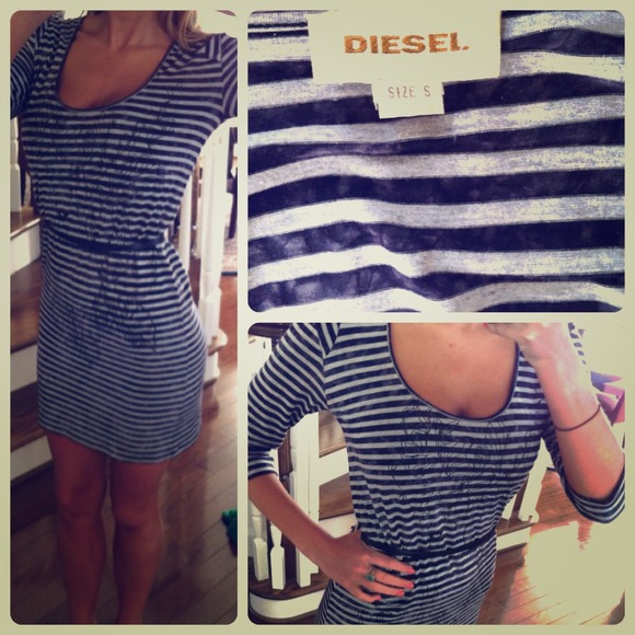 Diesel striped dress 👗