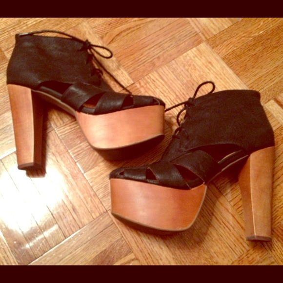 Jeffrey Campbell platform booties!
