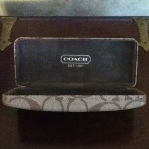 👓Authentic Coach eyeglass case