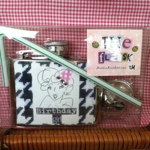 Diva Birthday Girl Gift Flask