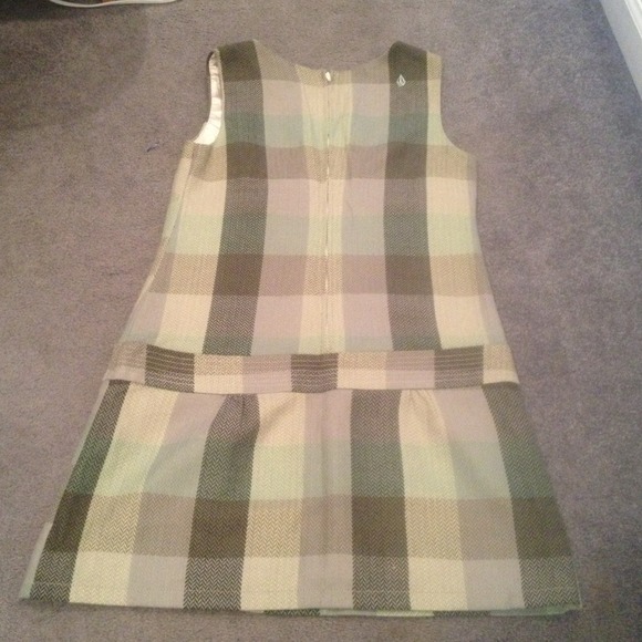 Volcom Plaid dress or tunic in green size s/m - Picture 3 of 3