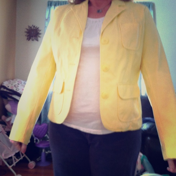Old Navy yellow blazer (L). Reduced