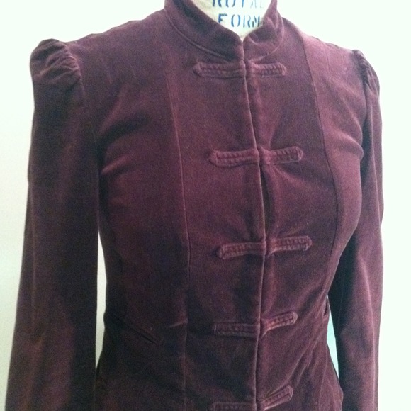 Velvet jacket - Picture 3 of 4