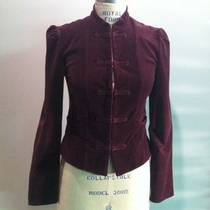Velvet jacket