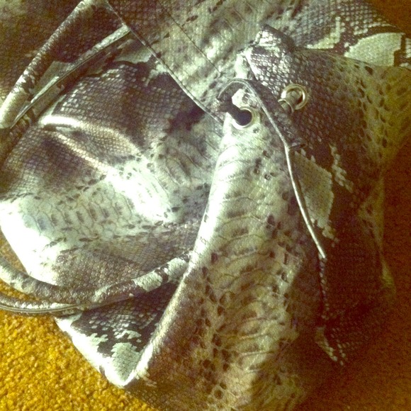 Snake skin bag SOLD