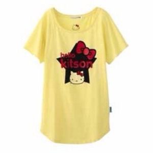 Hello kitty x kitson t-shirts