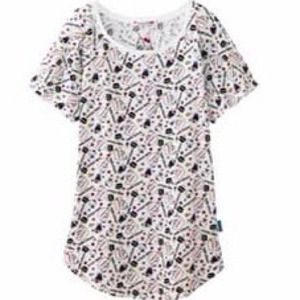 Pretty hello kitty print t- shirt