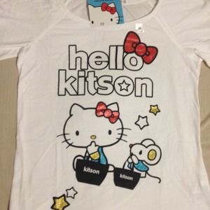 Hello kitty x kitson t-shirt