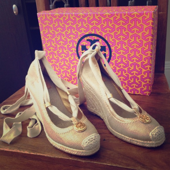 SOLD Tory Burch Susie Espadrille wedges
