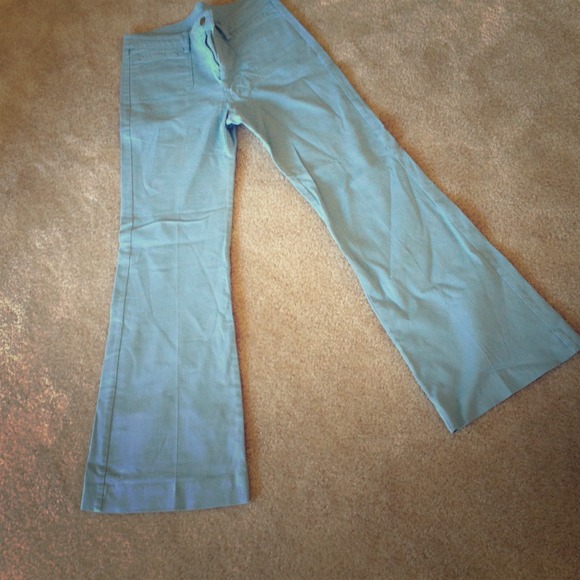 Comfy cotton Blue wide leg pants from H&M