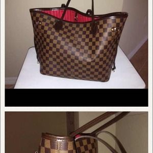 Louis Vuitton purse ! Dameir! Never full !