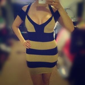 On hold ✋BUMBLE Bee Bandage Dress 🐝