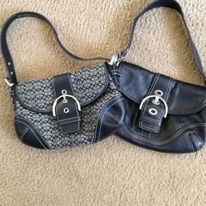 2 coach purses in great shape & real!