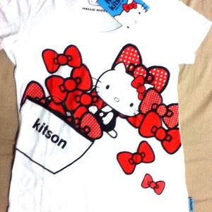 Hello kitty x kitson shirt