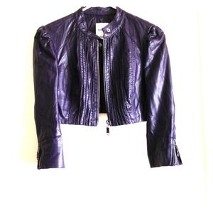 Leather half jacket from bebe