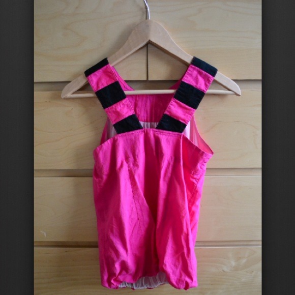 Plains and Prints pink top (size: XS/0) - Picture 3 of 3