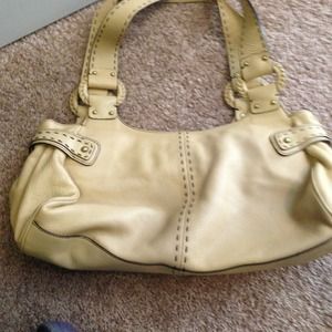 Light tan Cole Haan bag