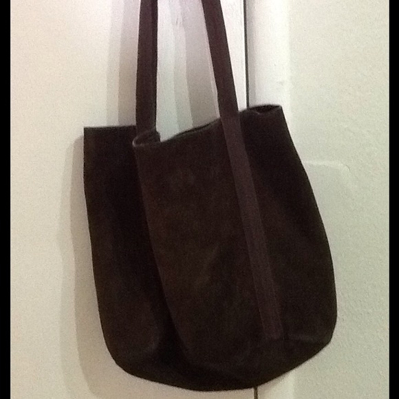 Suede brown Purse