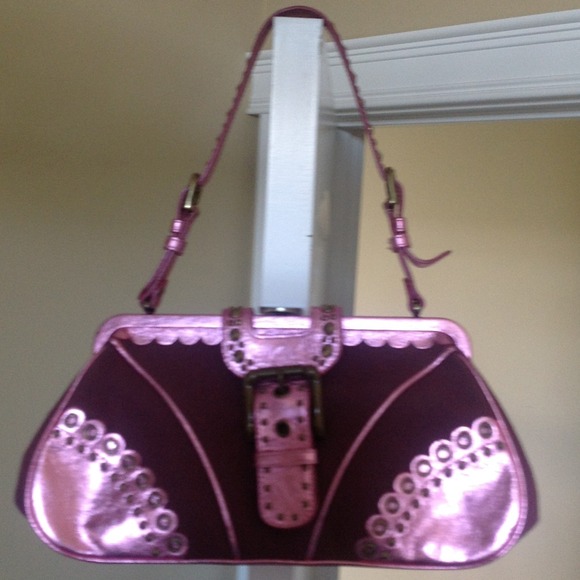 Isabella Fiore metallic handbag