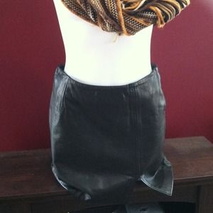 Calfskin leather