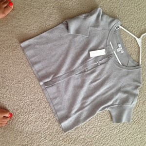 Ny& co gray Short sleeve cardigan