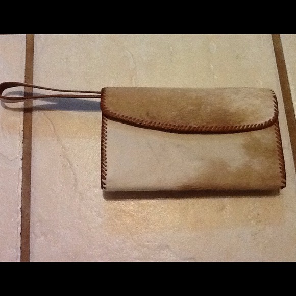 Real Leather Wrist Purse