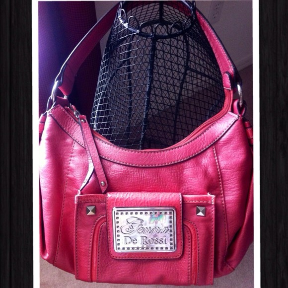 New Genna De Rossi Fuchsia HandBag!!!!!