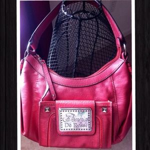 New Genna De Rossi Fuchsia HandBag!!!!!