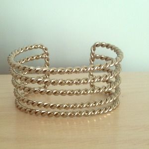 Silver cuff bracelet!