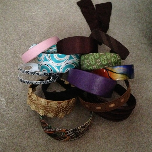 Lot of assorted headbands SOLD