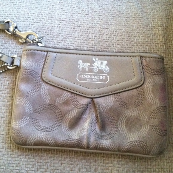 Coach wristlet
