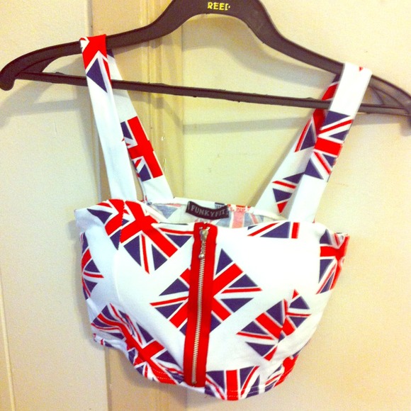 British Flag Bralette