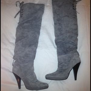 Over the knee high boots