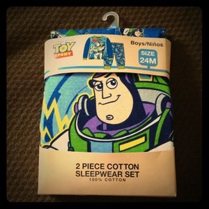 NWT🌟2 piece cotton sleepwear set - size 24 months