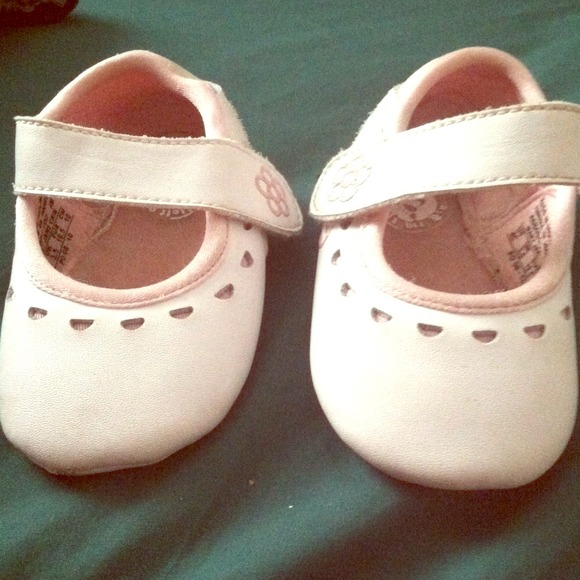 Baby girl Nike soft soled shoes