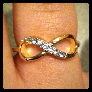 Gold infinity ring!