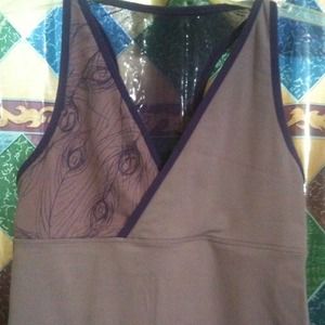 Lululemon Athletica Purple Deep V Tank