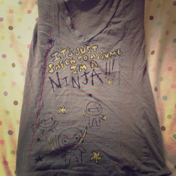 Used ninja rue 21 v neck