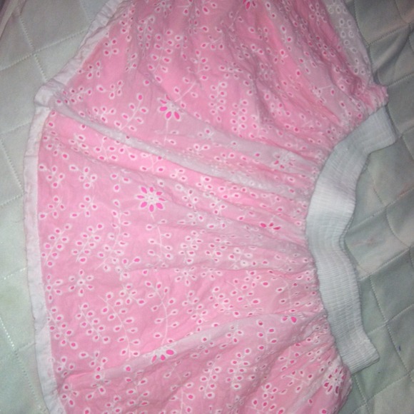 Pink skirt