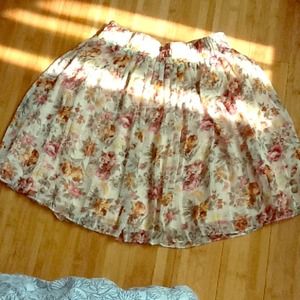 Flower skirt