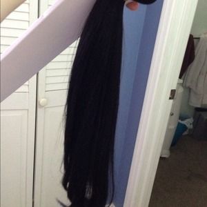 💯 Remy human hair extensions