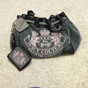 Juicy purse and wallet set