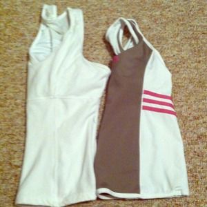 Workout bundle. Adidas and danskin work out tops.