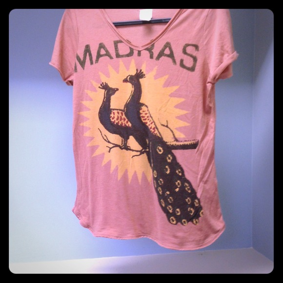 Lucky brand shirt with peacocks