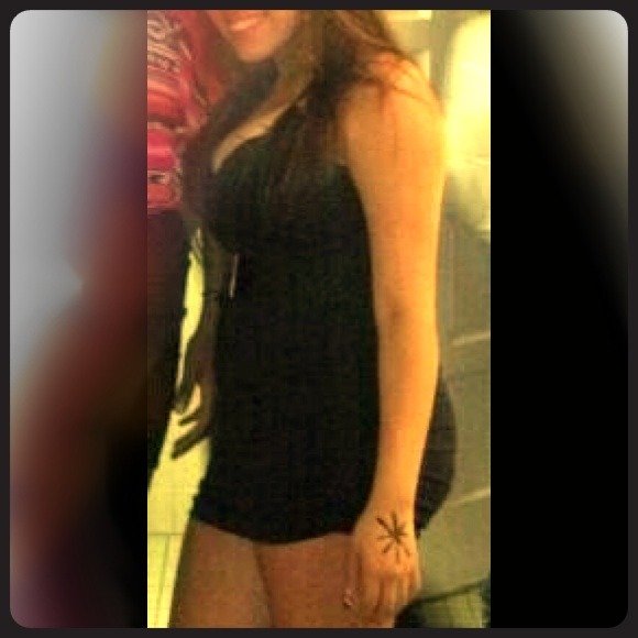 BEBE sexy black dress