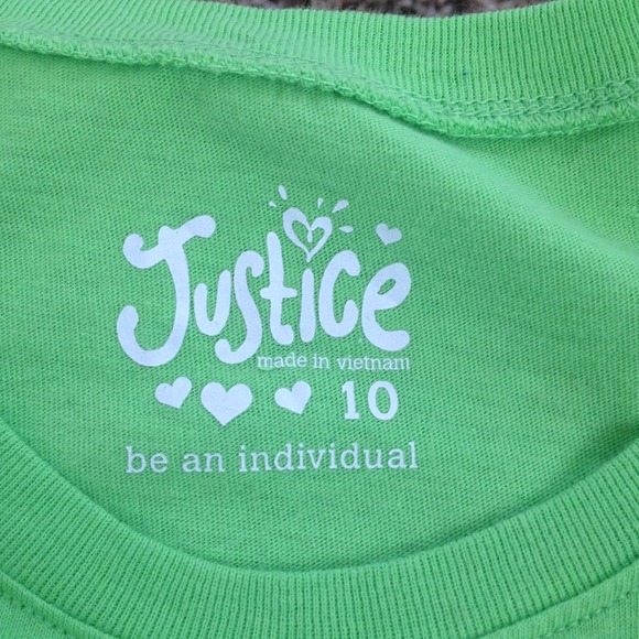Justice tee shirt - Picture 2 of 2
