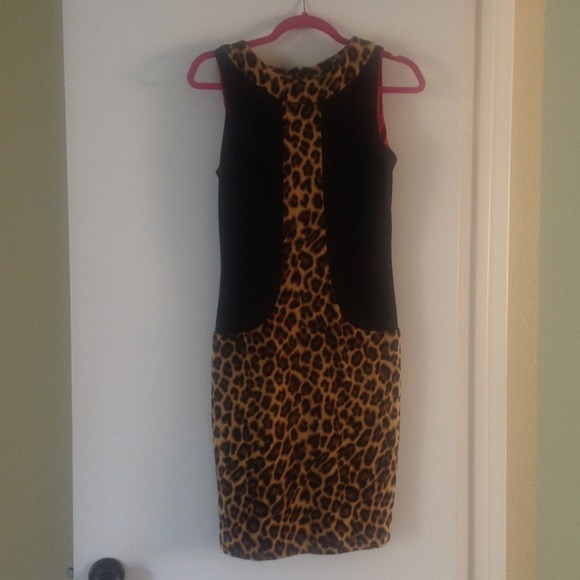 Taylor leopard dress