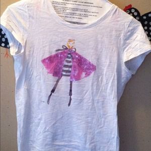 Ann Taylor Loft Breast Cancer Strength T Shirt