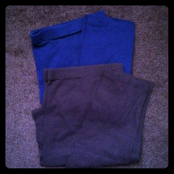 🚫Sold🚫LOT of 2 cotton leggings/tights