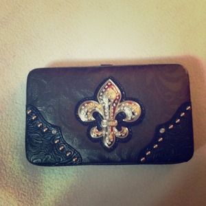 Brand new fleur de Lis wallet